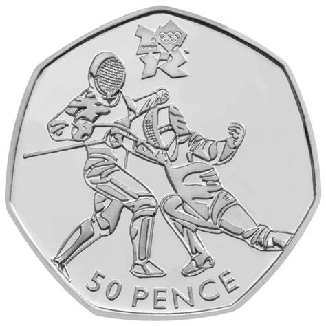 Fencing 50p – Rare 50p Coins, Worth, Dates, Designs, Value