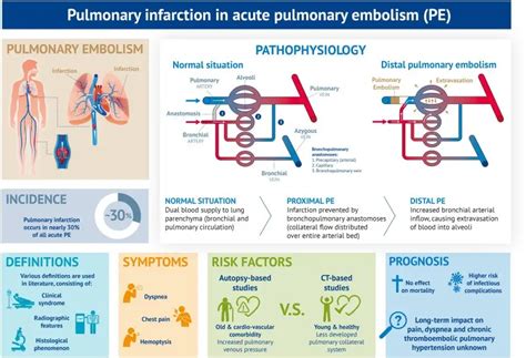 pulmonary embolism  pulmonary infarction