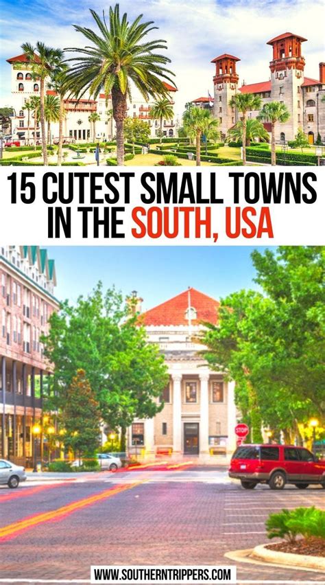 Cutest Small Towns In The South Usa Artofit