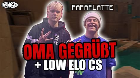 Oma Gegr Sst Bei Papaplatte Irl Stream Low Elo Cs Counter Strike