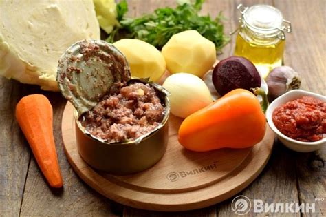 Борщ с тушенкой - пошаговый рецепт с фото