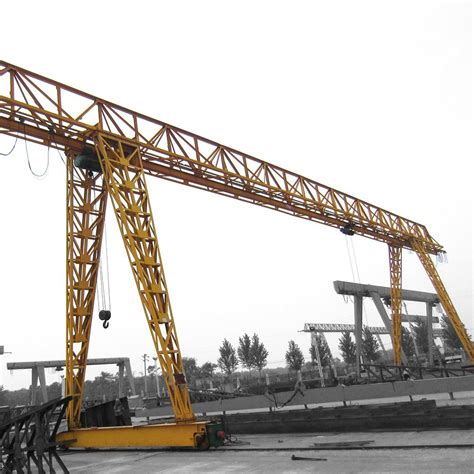 CE ISO Certificate L Model 15t Single Main Beam Gantry Crane China