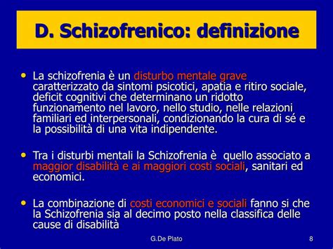 PPT Disturbo Schizofrenico E Disturbi Psicotici PowerPoint