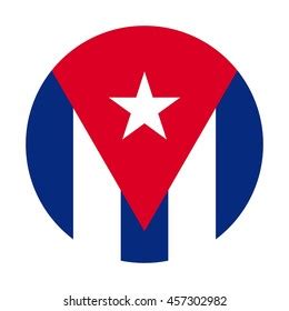 Flag Cuba Logo Vector Stock Vector (Royalty Free) 457302982 | Shutterstock