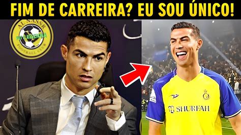 Veja O Que Cristiano Ronaldo Disse Na Coletiva De Imprensa Da Sua