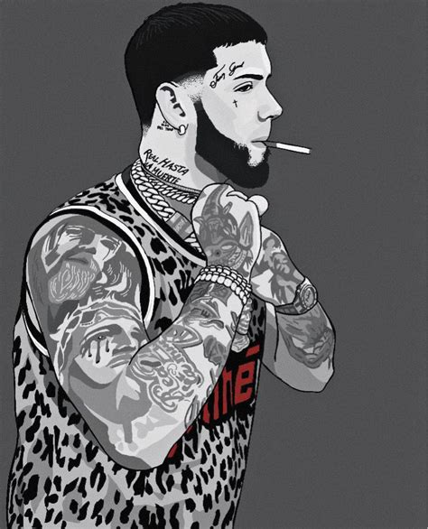 Anuel Aa Dibujo Fondo De Pantalla Anuel Aa Anuel Aa Wallpaper K