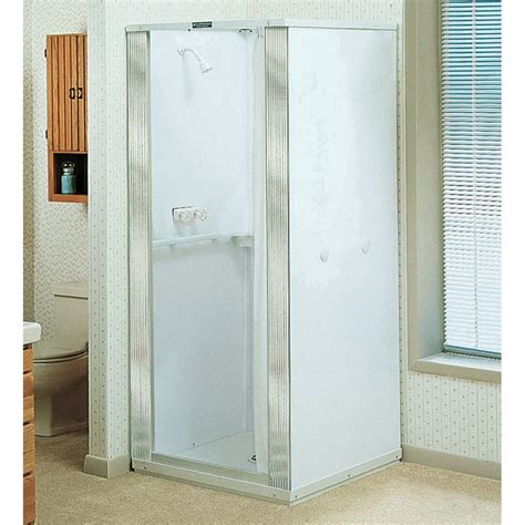 Mustee 140 36 In X 36 In Shower Stall