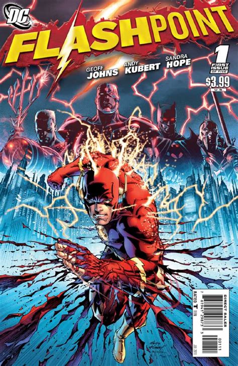 Crítica de Flashpoint de Geoff Johns y Andy Kubert DC Comics ECC