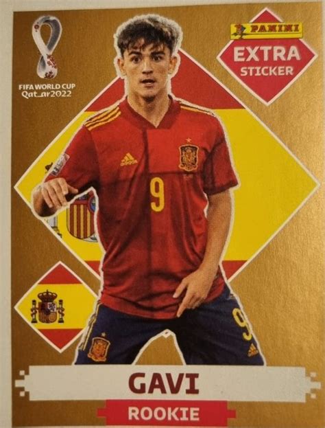 Panini Extra Sticker Gavi Spanien Rookie Bronze Kaufen Auf Ricardo