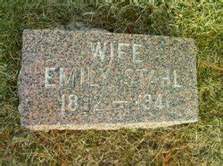 Emily Robbel Stahl 1892 1941 Find A Grave Gedenkplek