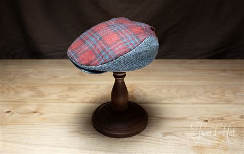 Бордово-синяя клетчатая двухцветная кепка Сокол Old Pal/Старый Друг ...