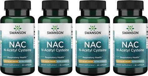 Amazon Swanson NAC N Acetyl Cysteine Antioxidant Anti Aging