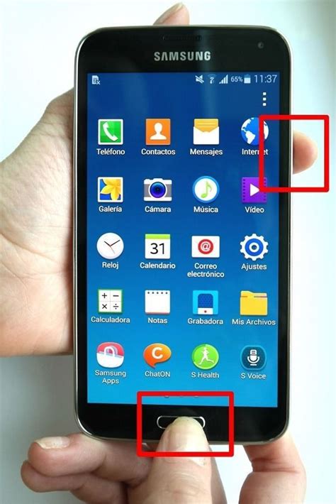 Cómo hacer una Captura de Pantalla en un Samsung Galaxy y demás