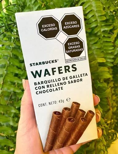 Galleta Starbucks Wafers Barquillo Relleno Sabor Chocolate En Venta En