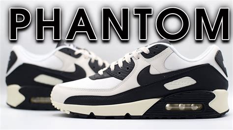 Nike Air Max 90 White Black Phantom Coconut Milk Detailed