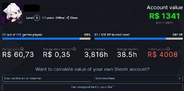 CONTA STEAM 65 JOGOS PAGOS FULL Steam Contas Steam GGMAX