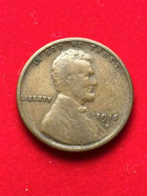 1915 S LINCOLN CENT FINE FILL THAT SEMI KEY SPOT IN YOUR SET PRICED