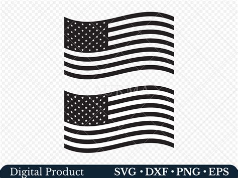 Waving Us Flag Svg American Flag Svg Graphic By Chipus Creative Fabrica