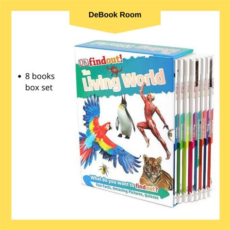 DK Findout The Living World 8 Books Box Set Shopee Malaysia