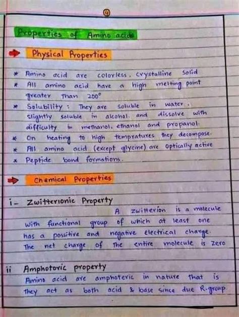 Amino Acids Definition Properties Structure Classification