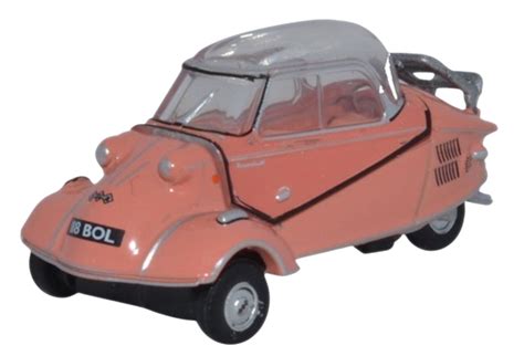 Oxford Diecast 76MBC003 Messerschmitt KR200 Bubble Top Rose