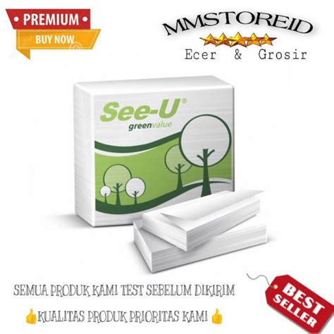 Jual Mm Tisu Tissue See U Green Value Sheet Play Kiloan