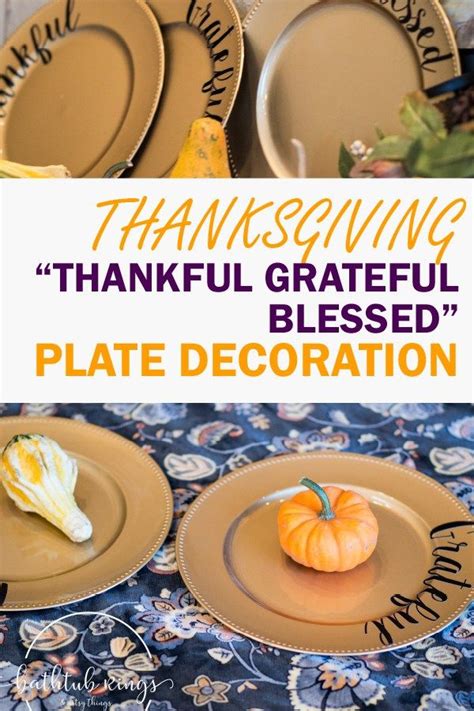 Easy DIY Thanksgiving Plate Decoration Idea that will Amaze ...