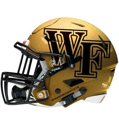 Wake Forest Demon Deacons Football Helmets Wake Forest Demon Deacons