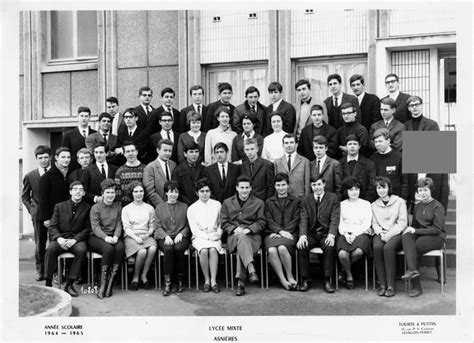 Photo De Classe Math Elem De 1965 Lycée Auguste Renoir Copains Davant