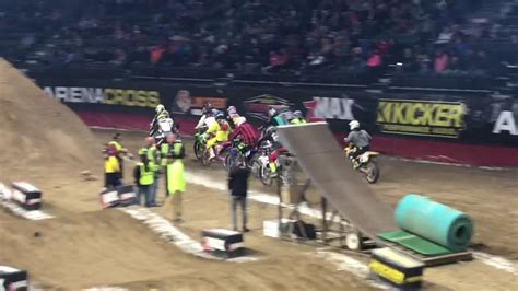 2019 Loveland Kicker Arenacross Saturday Open Outlaw Main Event YouTube