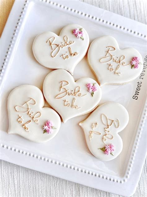 Bridal Shower Sugar Cookies Wedding Shower Cookies Decorated - Etsy