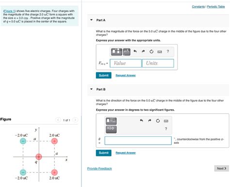 Solved Constants Periodic Table Eigure 1 Shows Five Chegg