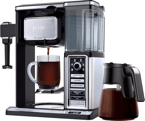 Ninja Auto Iq Coffee Maker Brewer Bar With Glass Carafe System Cf