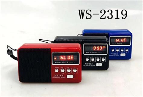Good Price Original WSTER WS-2319 Bluetooth Wireless Speaker Support ...