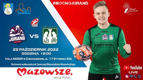 Jurand Ciechanów AZS AWF Warszawa 1 liga piłki ręcznej ZPRP Grupa C