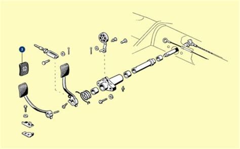 Vw Beetle Pedal Assembly Diagram