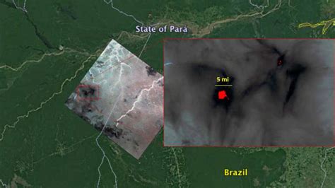 NASA's ECOSTRESS detects Amazon fires from space