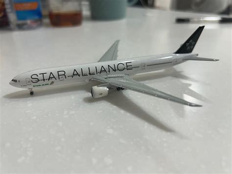 Airplane Model Eva Air Boeing Er Hobbies Toys Toys