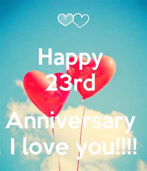 23 Anniversary