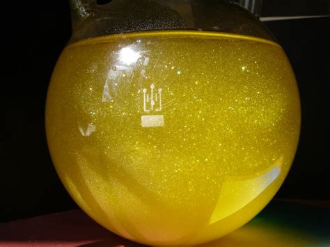 Золотой дождь - химический опыт In-chemistry.ru