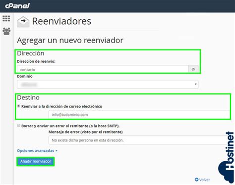 C Mo Reenviar Emails De Una Cuenta De Correo A Otra Desde Cpanel Plesk