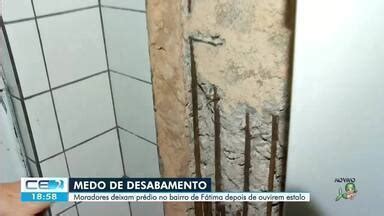 Cetv Edi O Moradores Deixam Pr Dio No Bairro De F Tima Medo