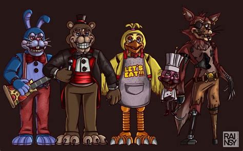 FAN CONCEPT My Revamped FNaF Redesigns In 2023 Fnaf Drawings Fnaf