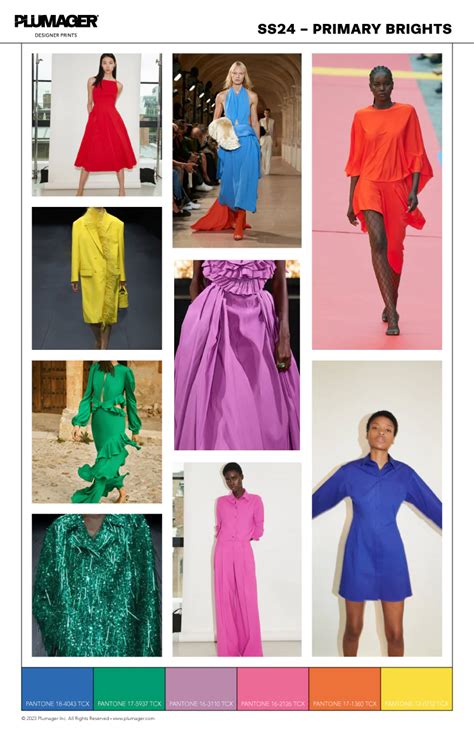 Color Trend Forecast Spring Summer 2024 Artofit