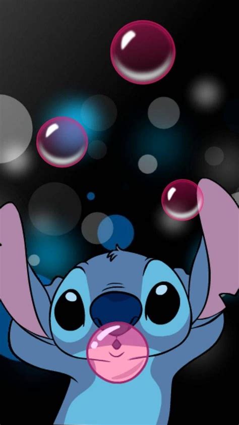 Stitch bubblegum by Glendalizz69 HD phone wallpaper | Pxfuel