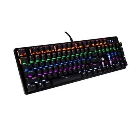 Teclado Gamer Mec Nico Hp Gk Led Rgb Playcenter