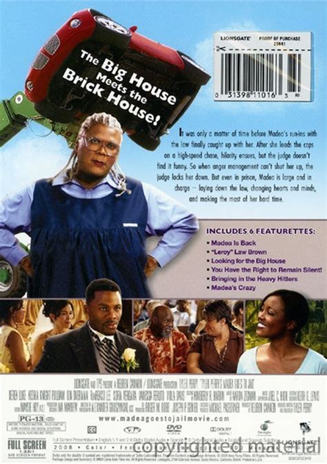 Madea Goes To Jail (Fullscreen) (DVD 2009) | DVD Empire