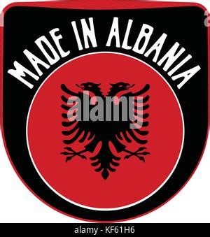 Made In Albania Sign Or Stamp On White Background Vector Illustration