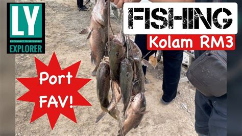 Fishing Kolam Pancing Jugra RM3 Gasak Terus Makan YouTube