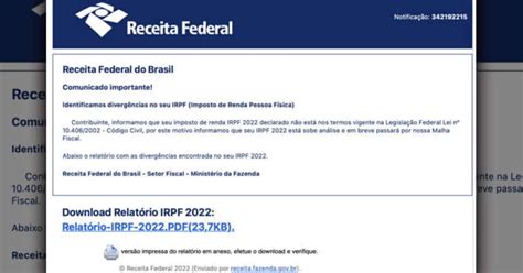 Golpe Da Receita Federal O Que E Como N O Cair Nele